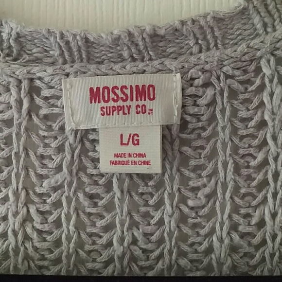 Mossimo Gray Knit Cardigan - Picture 3 of 4